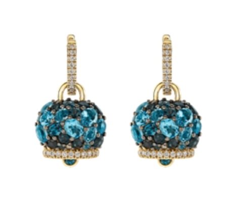 Boucles d'oreilles Chantecler Femme Campanelle in Or Diamante 0.58 Ct 44686 - 44686